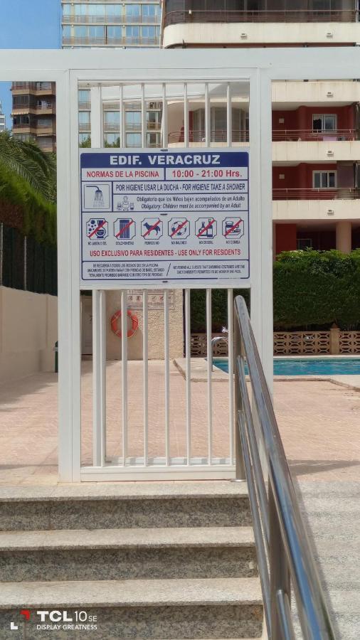 Apartamento Veracruz - Primera Linea De Playa 베니돔 외부 사진